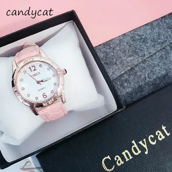 CandyCat Watch Students Korean Version of The Simple Cute Junior High School Hipster Leisure Atmosphere Small Womens Watch
CandyCat Watch Students Korean Version of The Simple Cute Junior High School Hipster Leisure Atmosphere Small Womens Watch