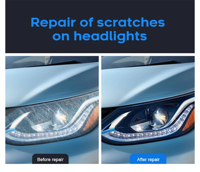 News 30ml Car Headlight Repair Coating Solution Repair Kit 