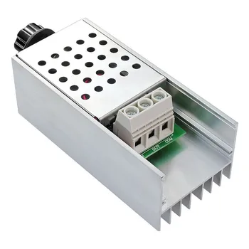 AC220V 10000 W High Power SCR Electronic Voltage Regulator Speed Controller Dimming Speed Thermostat
AC220V 10000 W High Power SCR Electronic Voltage Regulator Speed Controller Dimming Speed Thermostat