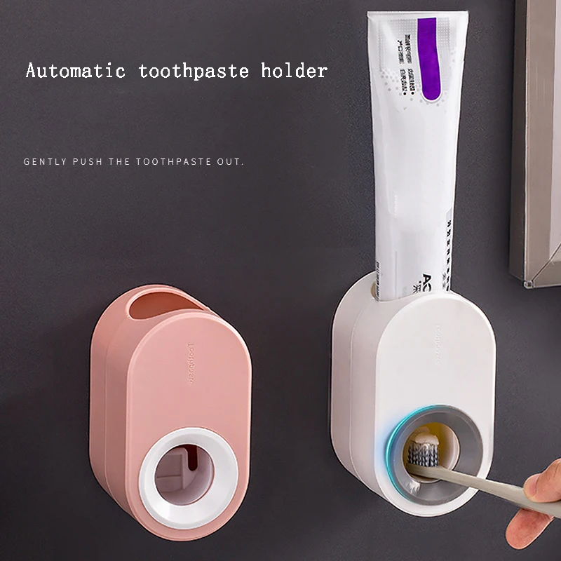 Bathroom Automatic Toothpaste Dispenser Toothbrush Holder Wall Mounted Toothpaste Lazy Dispenser Bathroom Accessories Set
Bathroom Automatic Toothpaste Dispenser Toothbrush Holder Wall Mounted Toothpaste Lazy Dispenser Bathroom Accessories Set