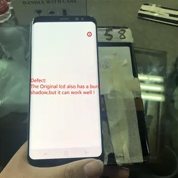 SUPER AMOLED S8 LCD with frame for SAMSUNG Galaxy S8 G950 G950F Display Touch Screen Digitizer With burn-in shadow dead pixel
SUPER AMOLED S8 LCD with frame for SAMSUNG Galaxy S8 G950 G950F Display Touch Screen Digitizer With burn-in shadow dead pixel