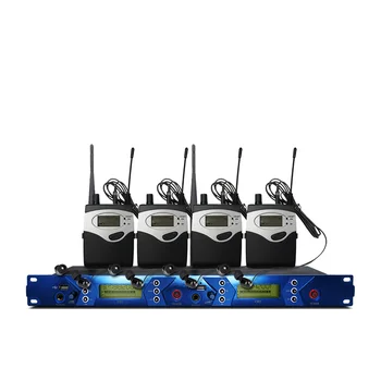 Professional wireless in-ear monitoring system, professional stage performance monitoring system with 4 bodypack transmitters
Professional wireless in-ear monitoring system, professional stage performance monitoring system with 4 bodypack transmitters