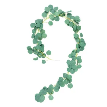 Artificial Eucalyptus Leaves Vine Artificial Ivy Leaf Fake Greenery Garland Wedding Party Decoration Home Table Decor 1.7M/2M
Artificial Eucalyptus Leaves Vine Artificial Ivy Leaf Fake Greenery Garland Wedding Party Decoration Home Table Decor 1.7M/2M