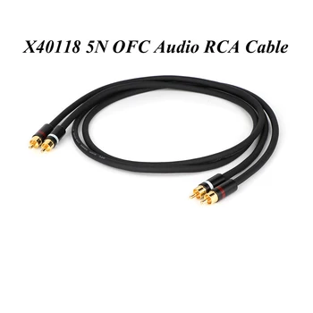Pair(2pcs) X40118 Hifi Canare 5N OFC Audio RCA cable High End HIFI RCA Audio Cables,gold plated Rca plug
Pair(2pcs) X40118 Hifi Canare 5N OFC Audio RCA cable High End HIFI RCA Audio Cables,gold plated Rca plug