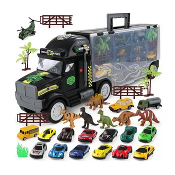 Cute Cartoon Animals Model Mini Vehicle Car Toy Dinosaur & Car Toys Set Educational Toy for Kids Toddlers Single/Double side
Cute Cartoon Animals Model Mini Vehicle Car Toy Dinosaur & Car Toys Set Educational Toy for Kids Toddlers Single/Double side