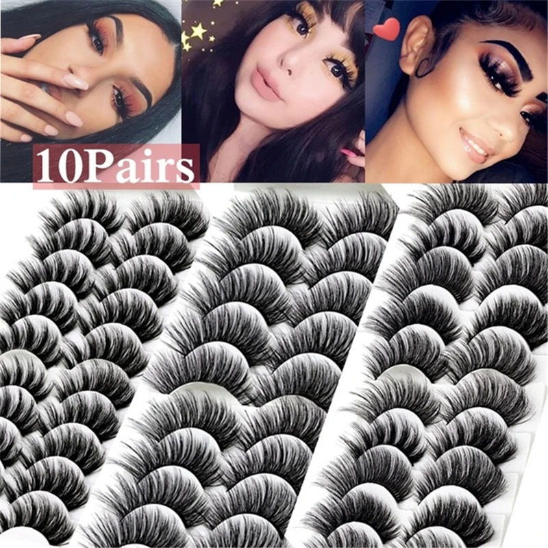 8 Styles 10Pairs Multipack Natural False Eyelashes Soft Cross Mink Lashes Multilayer Fake Mink
8 Styles 10Pairs Multipack Natural False Eyelashes Soft Cross Mink Lashes Multilayer Fake Mink