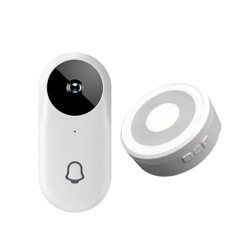 Hd 960P Smart Wifi Doorbell With Receiver Wireless Security Visual Intercom Recording Video Door Phone Remote Home Monitoring Ni
Hd 960P Smart Wifi Doorbell With Receiver Wireless Security Visual Intercom Recording Video Door Phone Remote Home Monitoring Ni