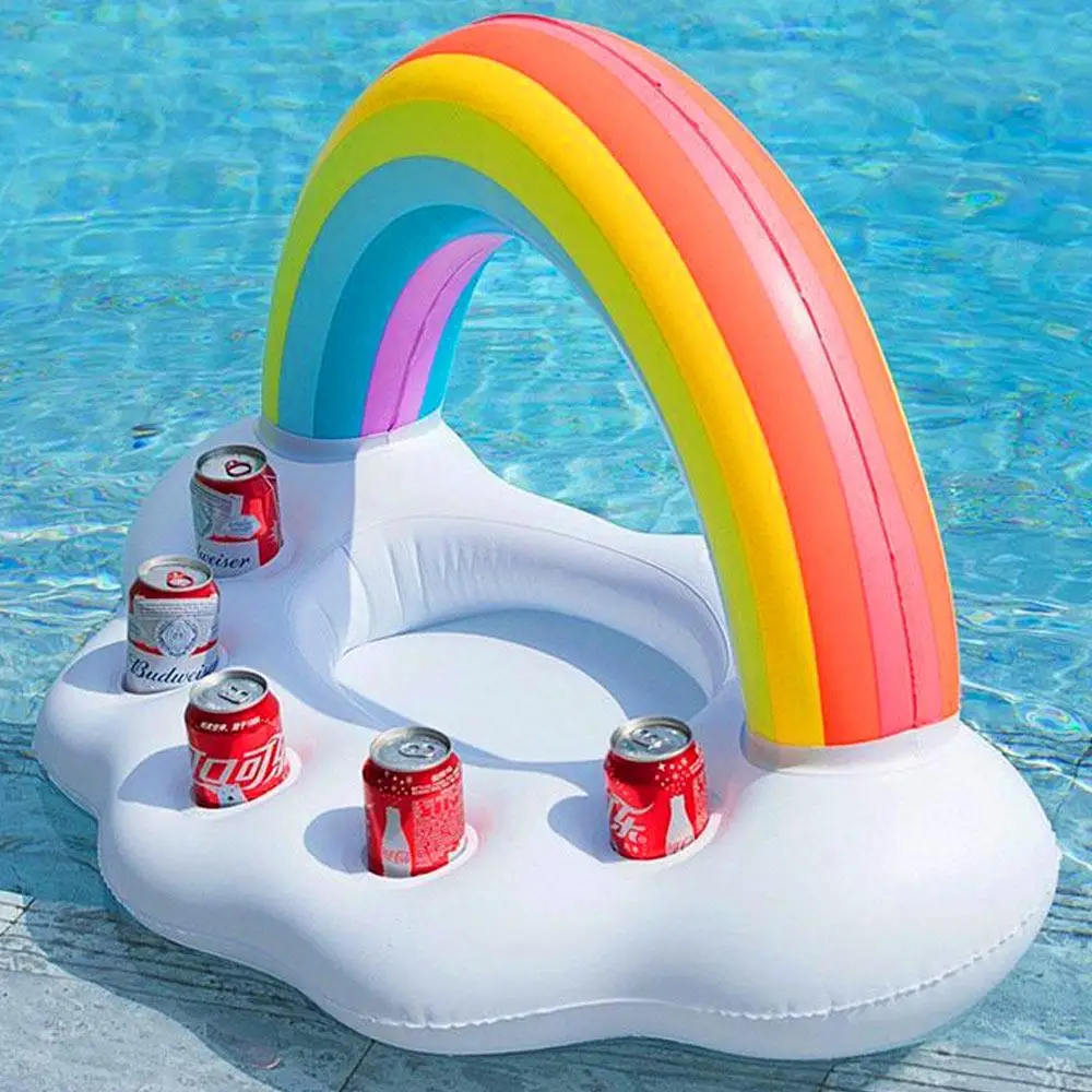Swimming Pool Party Bucket Rainbow Cloud Cup Holder Inflatable Pool Float Beer Drinking Cooler Table Bar Tray BeachRing Pool Toy
Swimming Pool Party Bucket Rainbow Cloud Cup Holder Inflatable Pool Float Beer Drinking Cooler Table Bar Tray BeachRing Pool Toy