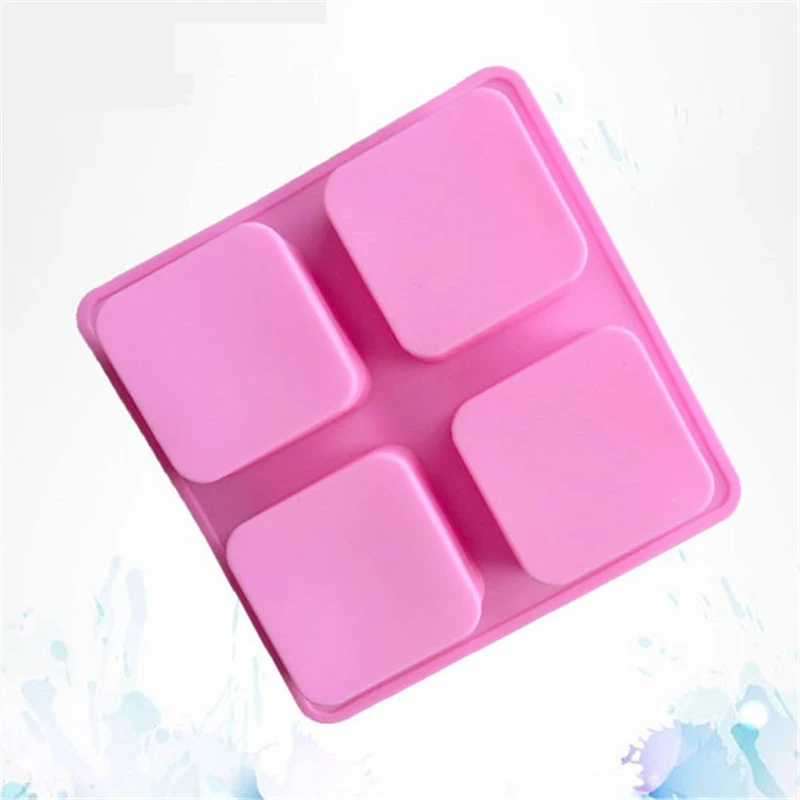 4Hole Square Silicone Soap Mold Making Tools Resin Craft 3D Soap Molds Form DIY Chocolate Fondant Cake Baking Cooking Tools Mold
4Hole Square Silicone Soap Mold Making Tools Resin Craft 3D Soap Molds Form DIY Chocolate Fondant Cake Baking Cooking Tools Mold