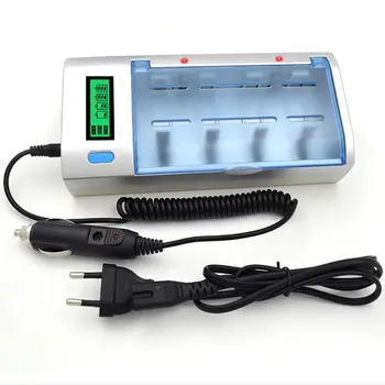 1Set 4 Slots Universal Smart Battery Charger with LCD Screen Display for AA/AAA Ni-MH Ni-CD Rechargeable Batteries 72XB 
1Set 4 Slots Universal Smart Battery Charger with LCD Screen Display for AA/AAA Ni-MH Ni-CD Rechargeable Batteries 72XB