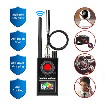 Newest Smart Anti-Spy Detector Wireless RF Signal Detector Bug GSM GPS Tracker Laser Lens Hidden Camera Finder Security Device
Newest Smart Anti-Spy Detector Wireless RF Signal Detector Bug GSM GPS Tracker Laser Lens Hidden Camera Finder Security Device