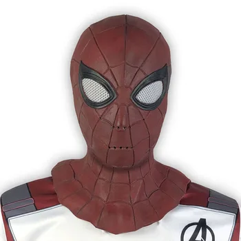 Cosplay The Amazing Spider-Man 2 Spider Helmet Spiderman Homecoming Latex Mask Black Red 
Cosplay The Amazing Spider-Man 2 Spider Helmet Spiderman Homecoming Latex Mask Black Red