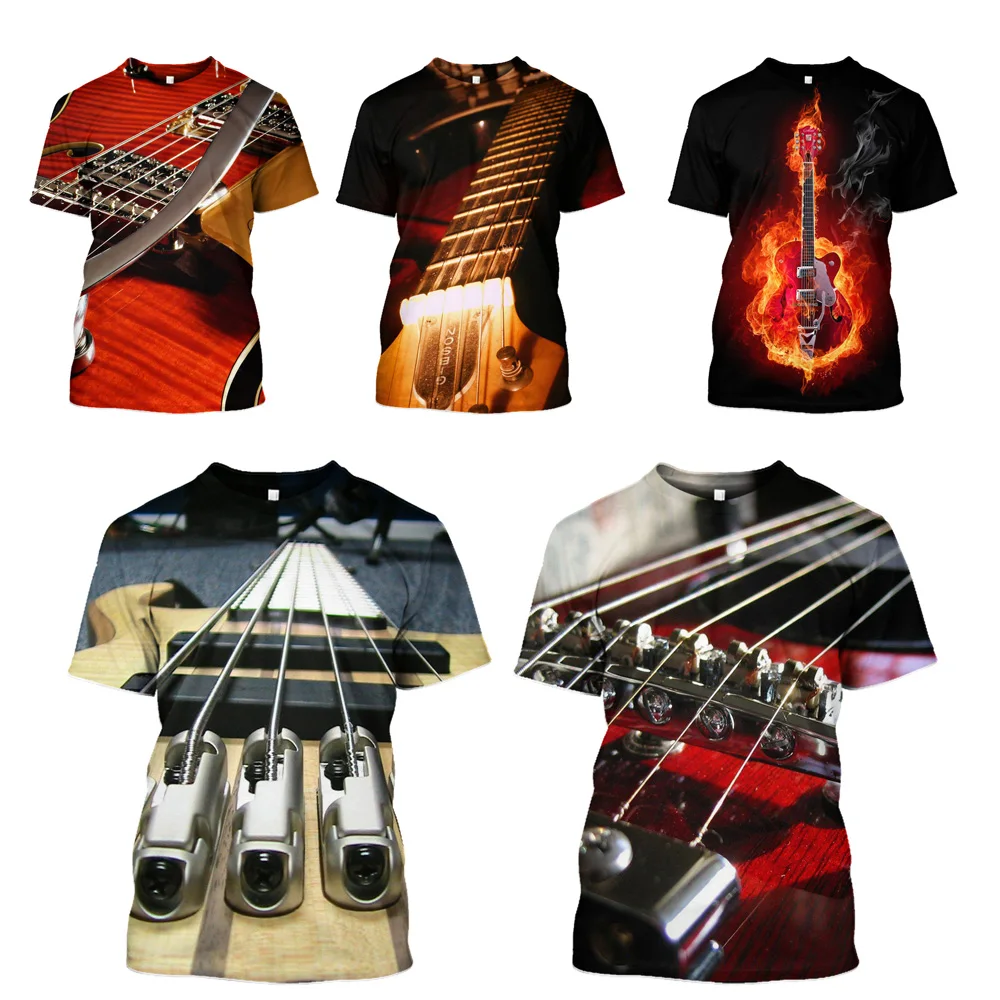 LIASOSO Men's T-shirts 3D Print Music Bass Guitar T Shirt Violin Hip Hop Men Tshirt Women Tees Tops Piano Harajuku Pullover D008
LIASOSO Men's T-shirts 3D Print Music Bass Guitar T Shirt Violin Hip Hop Men Tshirt Women Tees Tops Piano Harajuku Pullover D008