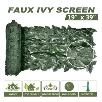 Artificial Plant Rattan Fence Simulated Leaf Fence Net Artificial Balcony Fence for Indoor Outdoor Backyard Home Decoration
Artificial Plant Rattan Fence Simulated Leaf Fence Net Artificial Balcony Fence for Indoor Outdoor Backyard Home Decoration