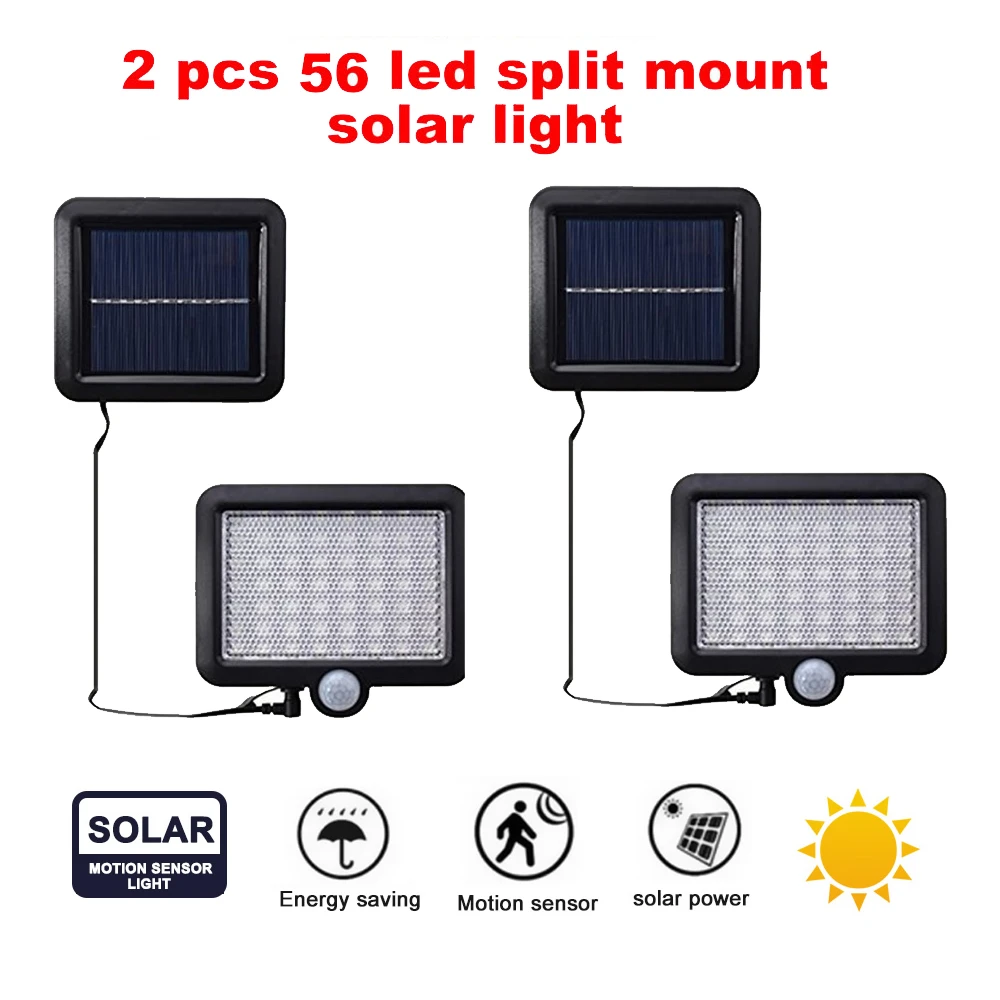 2/4pcs Outdoor Led Solar Light 100/56/30 Leds Outdoor Motion Sensor Solar Lamp Waterproof Security Lights For Garden Wall Yard s
2/4pcs Outdoor Led Solar Light 100/56/30 Leds Outdoor Motion Sensor Solar Lamp Waterproof Security Lights For Garden Wall Yard s