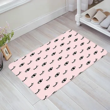 Eyelash Pink Cartoon Eye Doormat Non-slip Rug Soft Bath Mats Bathroom Supplies Carpet Living Room
Eyelash Pink Cartoon Eye Doormat Non-slip Rug Soft Bath Mats Bathroom Supplies Carpet Living Room
