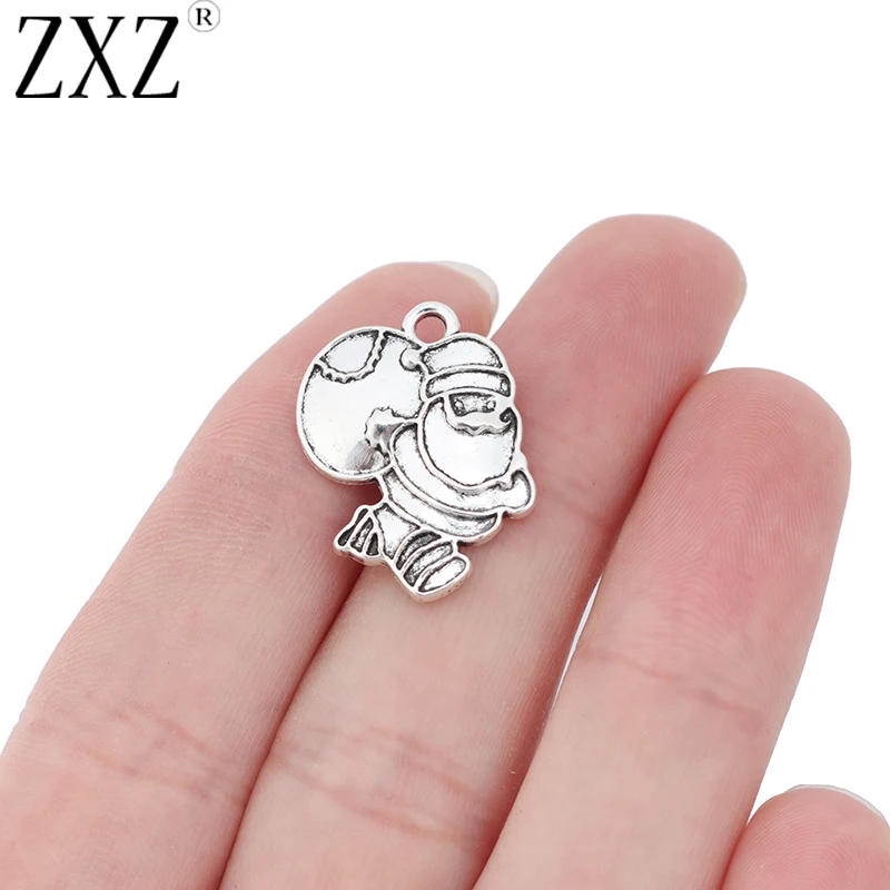 ZXZ 15pcs Xmas Christmas Santa Claus Gift Charms Beads For Necklace Bracelet Jewelry Making Findings 24x21mm
ZXZ 15pcs Xmas Christmas Santa Claus Gift Charms Beads For Necklace Bracelet Jewelry Making Findings 24x21mm