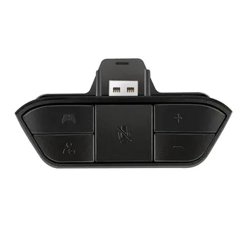 Black Stereo Headset Adapter Headset Audio Adapter Headphone Converter For One Wireless Game Controller
Black Stereo Headset Adapter Headset Audio Adapter Headphone Converter For One Wireless Game Controller