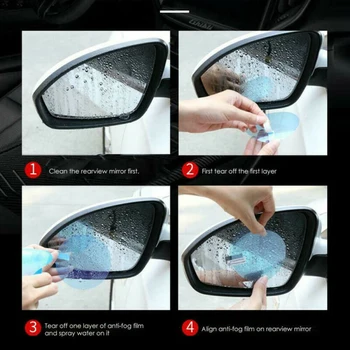 2 Pcs Car Rainproof Film Car Car Rearview Mirror protective Rain proof Anti fog Waterproof Film Membrane Car Sticker Accessories
2 Pcs Car Rainproof Film Car Car Rearview Mirror protective Rain proof Anti fog Waterproof Film Membrane Car Sticker Accessories