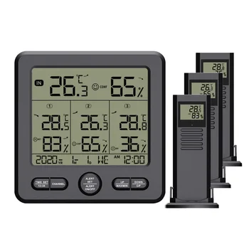 2 In 1 Digital Hygrometer Thermometer Indoor Outdoor LCD Display Office Backlight Multifunction Temperature Monitor Wireless
2 In 1 Digital Hygrometer Thermometer Indoor Outdoor LCD Display Office Backlight Multifunction Temperature Monitor Wireless