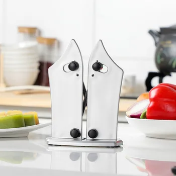 V Shape Tungsten Carbide Stages Handheld Japanese Manual Professional Diamond Knives Kitchen Knife Sharpener System for Knives
V Shape Tungsten Carbide Stages Handheld Japanese Manual Professional Diamond Knives Kitchen Knife Sharpener System for Knives