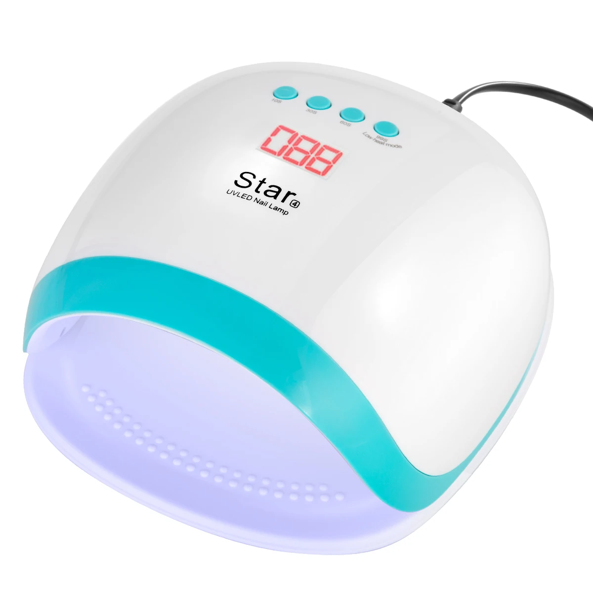72W UV LED Nail Dryer Lamp With Low Heat Mode IR Smart Sensor Professional Salon Nail Gel Curing Lamp With 4 Timer Setting
72W UV LED Nail Dryer Lamp With Low Heat Mode IR Smart Sensor Professional Salon Nail Gel Curing Lamp With 4 Timer Setting
