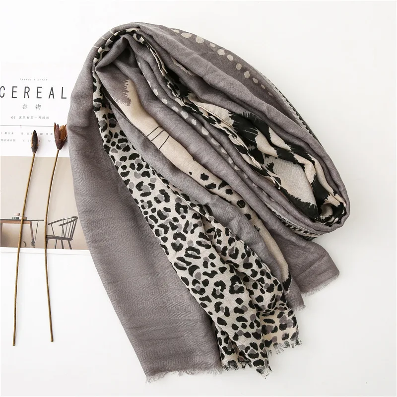 Waliicorners Women Wrap Pashmina Stole Bufandas Muslim Hijab Animal Leopard Dot Fringe Viscose Shawl Scarf 21 Hbf61c01c8cbb4d05923fce6d818f7a0da