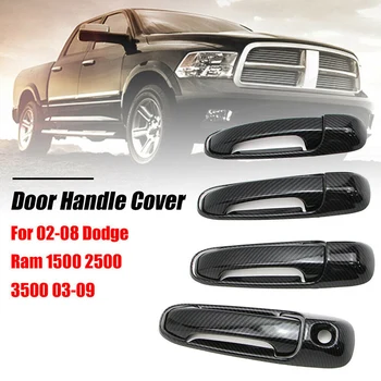 4Sets Carbon Fiber Style Door Handle Cover For Dodge Ram 1500 2500 3500 2003-09 Add Style To Your Vehicle
4Sets Carbon Fiber Style Door Handle Cover For Dodge Ram 1500 2500 3500 2003-09 Add Style To Your Vehicle