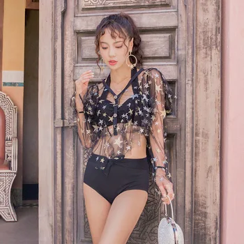 Swimsuit Female Separate Swimwear Bikinis 2020 Solid Swiming Suit Women May Brazilian Bikini Sexy Split Three Piece Set
Swimsuit Female Separate Swimwear Bikinis 2020 Solid Swiming Suit Women May Brazilian Bikini Sexy Split Three Piece Set