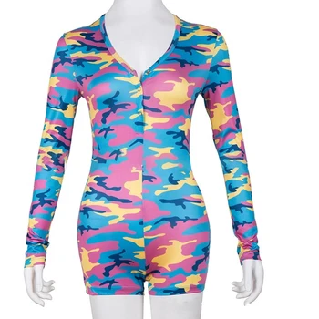 Women Ladies Bodysuit Long Sleeve Playsuit Casual Stretch V Neck Leotard Body Tops Shorts Jumpsuit Plus Size Romper
Women Ladies Bodysuit Long Sleeve Playsuit Casual Stretch V Neck Leotard Body Tops Shorts Jumpsuit Plus Size Romper