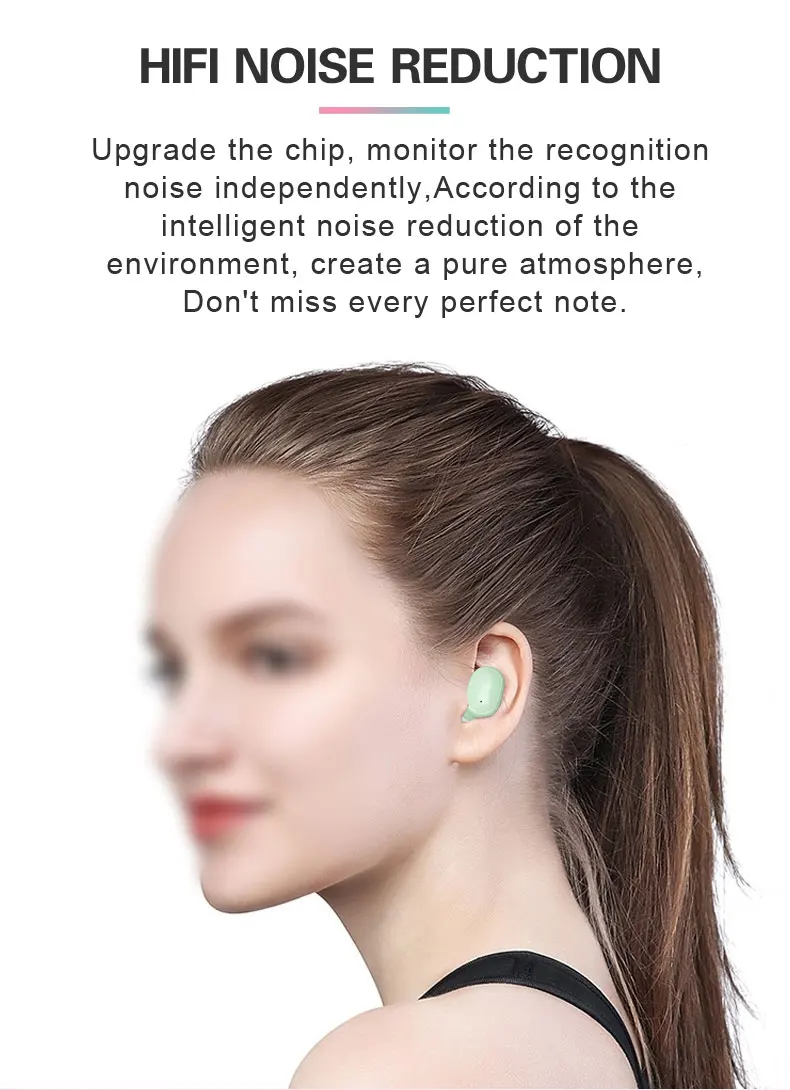 A6S TWS Wireless Headphones 12 Hbf6407c7e78d4123bc50b830574cdcea0
