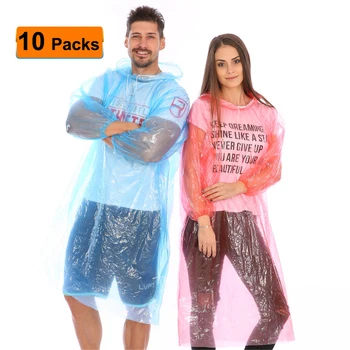 24H Ship Rain Ponchos for Adult Disposable Bulk Waterproof Rain Poncho with Drawstring Hood Rain Ponchos for Emergency 10 Pack
24H Ship Rain Ponchos for Adult Disposable Bulk Waterproof Rain Poncho with Drawstring Hood Rain Ponchos for Emergency 10 Pack