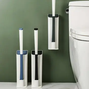 Toilet Cleaning Brush Set Replaceable Disposable Sponge Brush Head Wall-amount Holder Bathroom Toilet Cleaner Tool Accessories 
Toilet Cleaning Brush Set Replaceable Disposable Sponge Brush Head Wall-amount Holder Bathroom Toilet Cleaner Tool Accessories