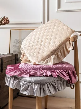 Thicken Warm Crystal Velvet Chair Cushion Plush Student Dining Chair Cushion Office Mat Butt Pad Strap Non-Slip Removable and W
Thicken Warm Crystal Velvet Chair Cushion Plush Student Dining Chair Cushion Office Mat Butt Pad Strap Non-Slip Removable and W