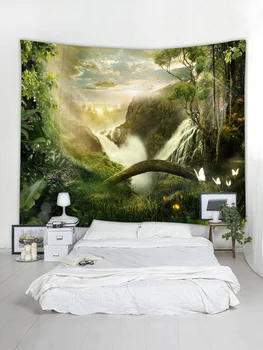 Dream forest original forest beauty printing tapestry scene decoration cloth factory direct sales can be customized size
Dream forest original forest beauty printing tapestry scene decoration cloth factory direct sales can be customized size