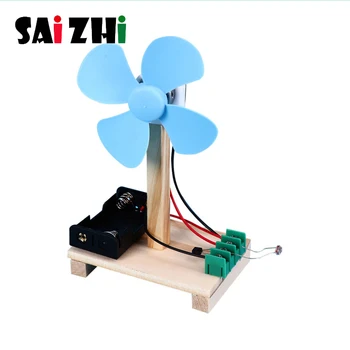 Saizhi Diy Infrared Remote Control Fan Developing Intellectual Electronics Education Toy Science Experiment Kit kids Lab Set
Saizhi Diy Infrared Remote Control Fan Developing Intellectual Electronics Education Toy Science Experiment Kit kids Lab Set