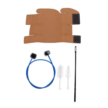 TOP!-2 Set Trumpet Maintenance Cleaning Kit: 1 Set Leather Trumpet Protective Cover Case & 1 Set Brush Valve Casing Brush
TOP!-2 Set Trumpet Maintenance Cleaning Kit: 1 Set Leather Trumpet Protective Cover Case & 1 Set Brush Valve Casing Brush