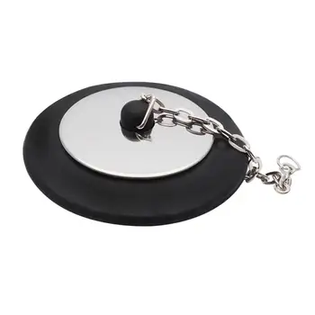 1PC Rubber Choke Bathtub Drain Stopper with Chain Bath Plug Drain Tub Stopper for Home Bathroom Hotel (Style A)
1PC Rubber Choke Bathtub Drain Stopper with Chain Bath Plug Drain Tub Stopper for Home Bathroom Hotel (Style A)