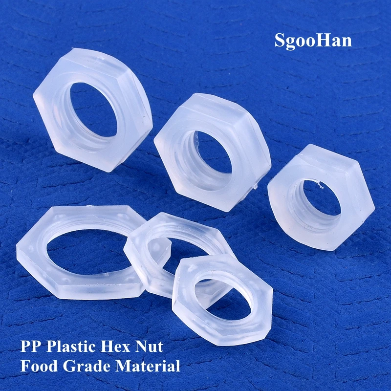 5~200pcs Nut M5~M16mm G1/8"~G1" Thread Food Grade PP Hex Aquarium Fish Tank Air Pump Hose Connector Irrigation Water Pipe Joint
5~200pcs Nut M5~M16mm G1/8"~G1" Thread Food Grade PP Hex Aquarium Fish Tank Air Pump Hose Connector Irrigation Water Pipe Joint