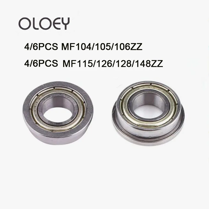 4/6 шт./лот ABEC-1 MF105ZZ MF104Z LF1060ZZ MF126z MF128Z LF1480ZZ LF1280Z стальной металлический экранированный фланцевый подшипник радиальный шарикоподшипник
4/6 шт./лот ABEC-1 MF105ZZ MF104Z LF1060ZZ MF126z MF128Z LF1480ZZ LF1280Z стальной металлический экранированный фланцевый подшипник радиальный шарикоподшипник