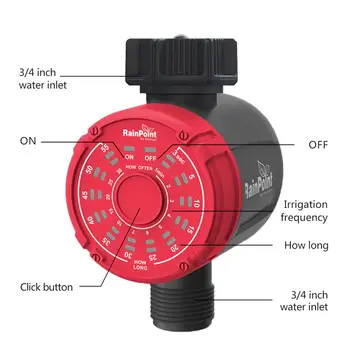 Garden Watering Timer Water Timer Gravity Fed System Dripper / Irrigation Hydroponics Grow Irrigation Timer Controller System
Garden Watering Timer Water Timer Gravity Fed System Dripper / Irrigation Hydroponics Grow Irrigation Timer Controller System