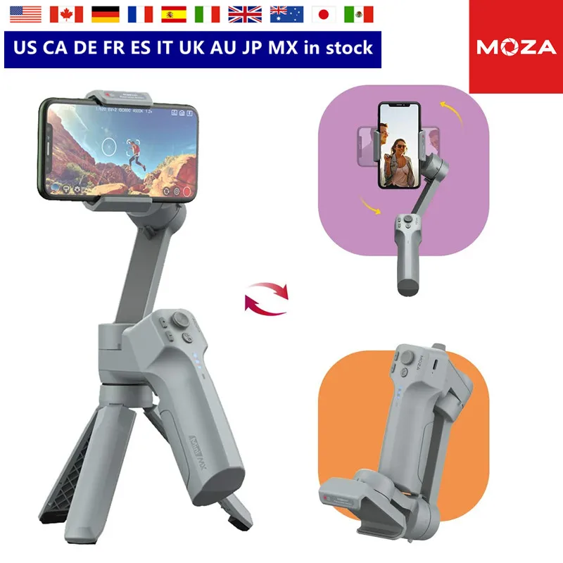 Moza Mini MX 3-Axis Smartphone Handheld Gimbal Stabilizer Selfie Stick for iPhone 11 Pro Xs Max Xr X 8 Plus 7 Galaxy Huawei
Moza Mini MX 3-Axis Smartphone Handheld Gimbal Stabilizer Selfie Stick for iPhone 11 Pro Xs Max Xr X 8 Plus 7 Galaxy Huawei