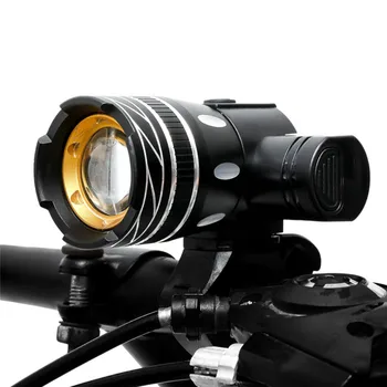 Outdoor Bicycle Front Headlight waterproof High-quality Professional T6 LED Adjustable Tail Light Night Riding tools
Outdoor Bicycle Front Headlight waterproof High-quality Professional T6 LED Adjustable Tail Light Night Riding tools