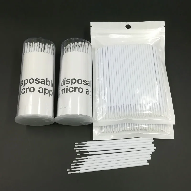 White 100pcs Disposable Microbrush Eyelash Extension For Professional Volume Lash Removing Swab Micro Brush Makeup Applicators
White 100pcs Disposable Microbrush Eyelash Extension For Professional Volume Lash Removing Swab Micro Brush Makeup Applicators