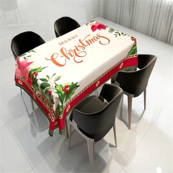 Wholesale Creative Printing Christmas Theme Fabric Waterproof Anti-staining Tablecloth New Year Christmas Decorations for Home
Wholesale Creative Printing Christmas Theme Fabric Waterproof Anti-staining Tablecloth New Year Christmas Decorations for Home