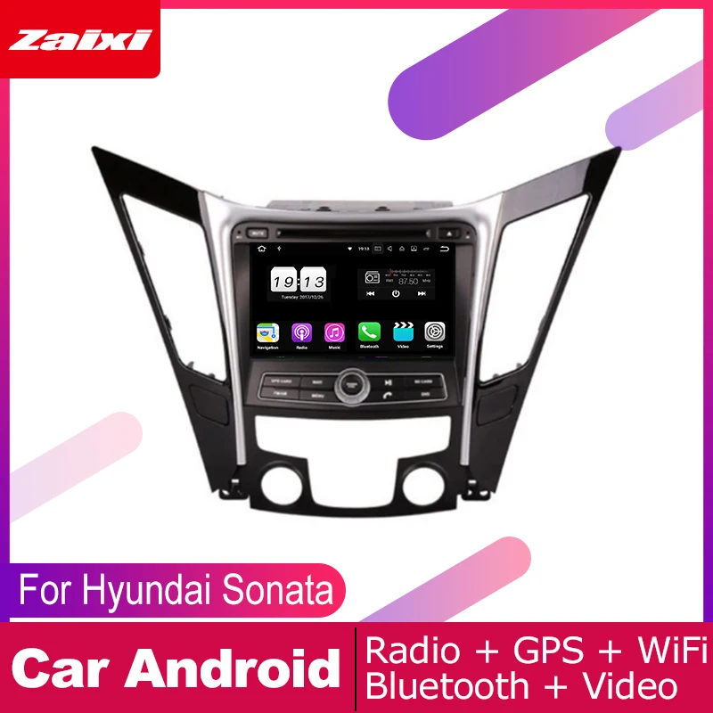ZaiXi For Hyundai Sonata YF 2011~2014 Car Android Multimedia System 2 DIN Auto DVD Player GPS Navi Navigation Radio Audio WiFi
ZaiXi For Hyundai Sonata YF 2011~2014 Car Android Multimedia System 2 DIN Auto DVD Player GPS Navi Navigation Radio Audio WiFi