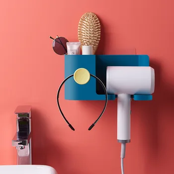 Multifunction Suction Wall Nail-free and No Trace Large Round Hook Can Be Wound Hair Dryer Rack Double Storage Box Bathroom Rack
Multifunction Suction Wall Nail-free and No Trace Large Round Hook Can Be Wound Hair Dryer Rack Double Storage Box Bathroom Rack