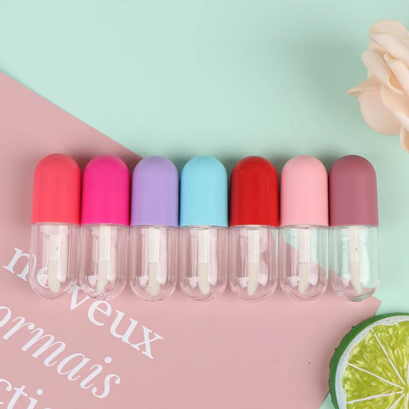 1PC 5.3ml Mini Capsule Shape Lip Gloss Tube DIY Lip Gloss Containers Bottle Empty Cosmetic Container
1PC 5.3ml Mini Capsule Shape Lip Gloss Tube DIY Lip Gloss Containers Bottle Empty Cosmetic Container