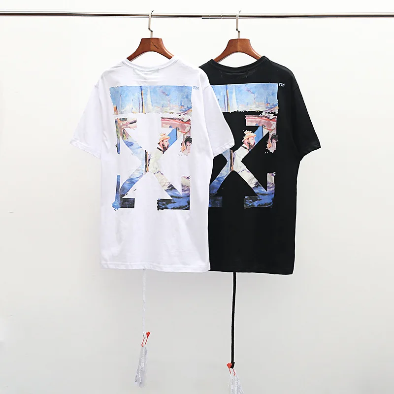 2020 spring and summer printed short-sleeved T-shirt European version large size loose men and women couples base
2020 spring and summer printed short-sleeved T-shirt European version large size loose men and women couples base