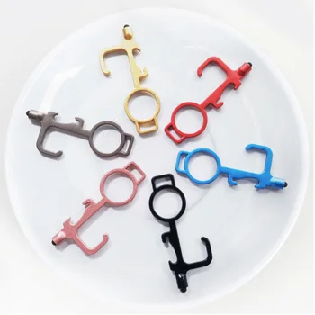 100pcs Hygiene Hand Non-Contact EDC Door Opener Multifunction Bottle Opener Contactless Safety Tool Door Handle Hook Keychain
100pcs Hygiene Hand Non-Contact EDC Door Opener Multifunction Bottle Opener Contactless Safety Tool Door Handle Hook Keychain